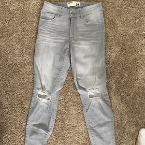 garage grey high waisted leggings